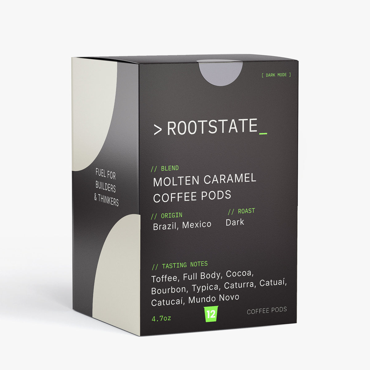 Molten Caramel Coffee Pods (Dark Roast)